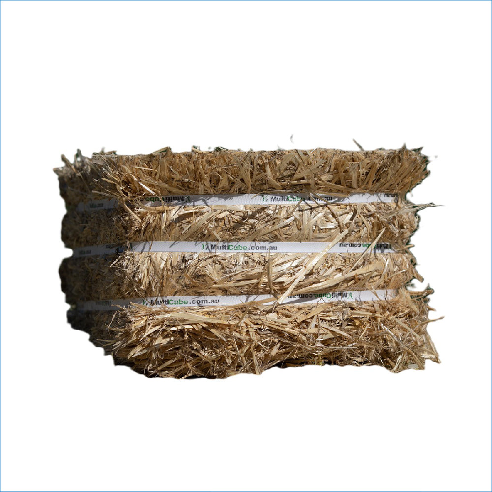 MULTICUBE COMPRESSED STRAW BALE