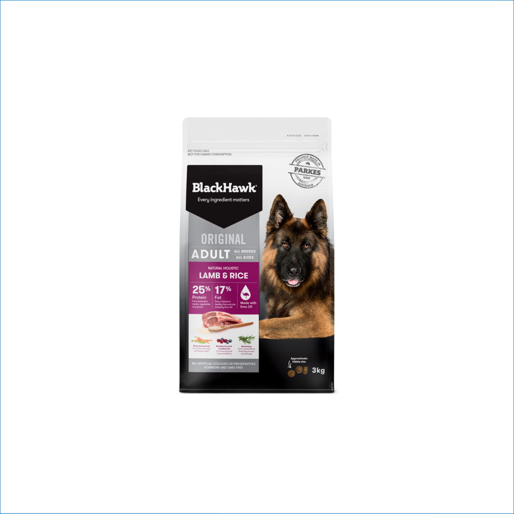 BLACK HAWK ADULT LAMB & RICE