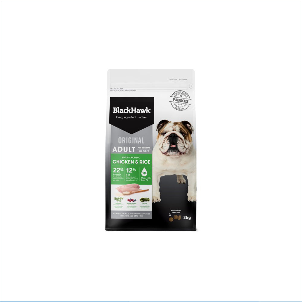BLACK HAWK ADULT CHICKEN & RICE