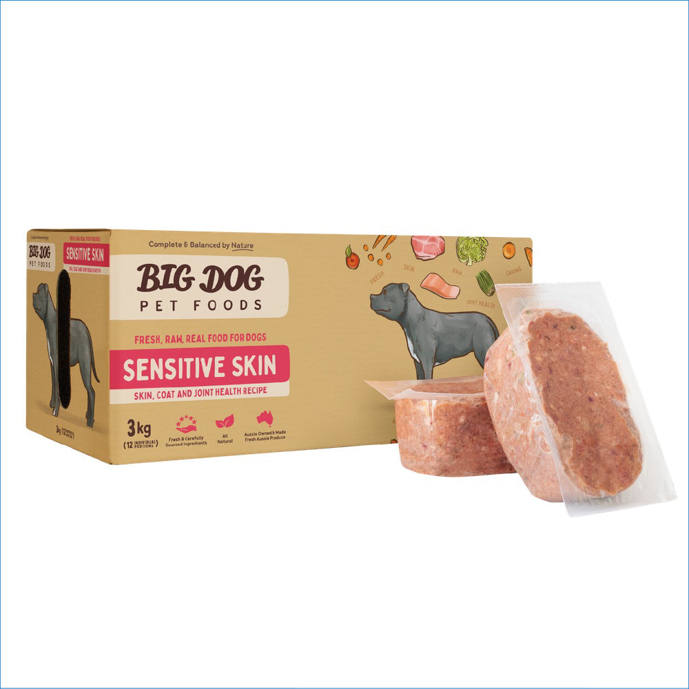 BIG DOG SENSITIVE SKIN BARF FOR DOGS 3KG
