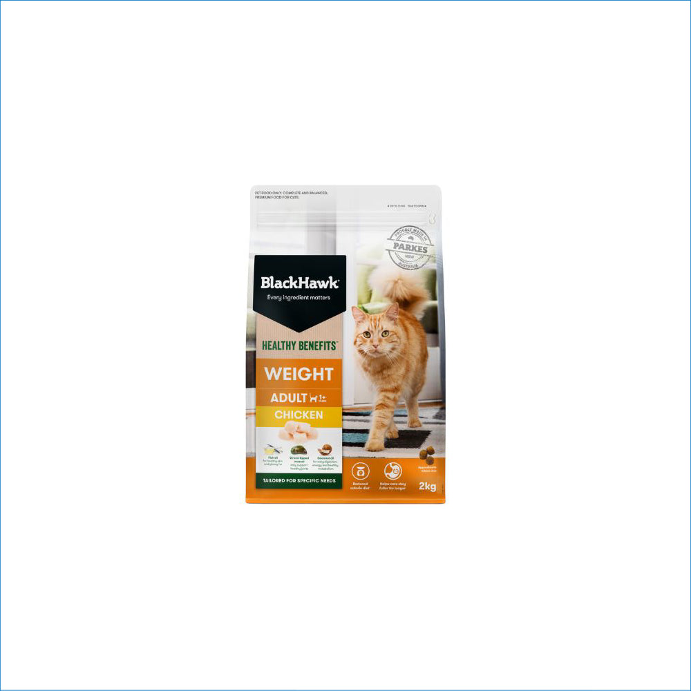 BLACK HAWK CAT HEALTHY BENIFITS WEIGHT CONTROL CHICKEN