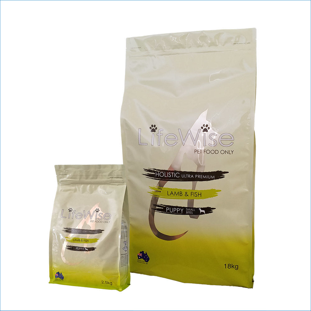LIFEWISE PUPPY LAMB & FISH SMALL BITES