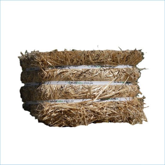 MULTICUBE COMPRESSED STRAW BALE