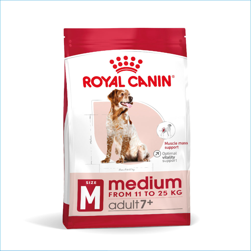 ROYAL CANIN MEDIUM ADULT 7+ 15KG