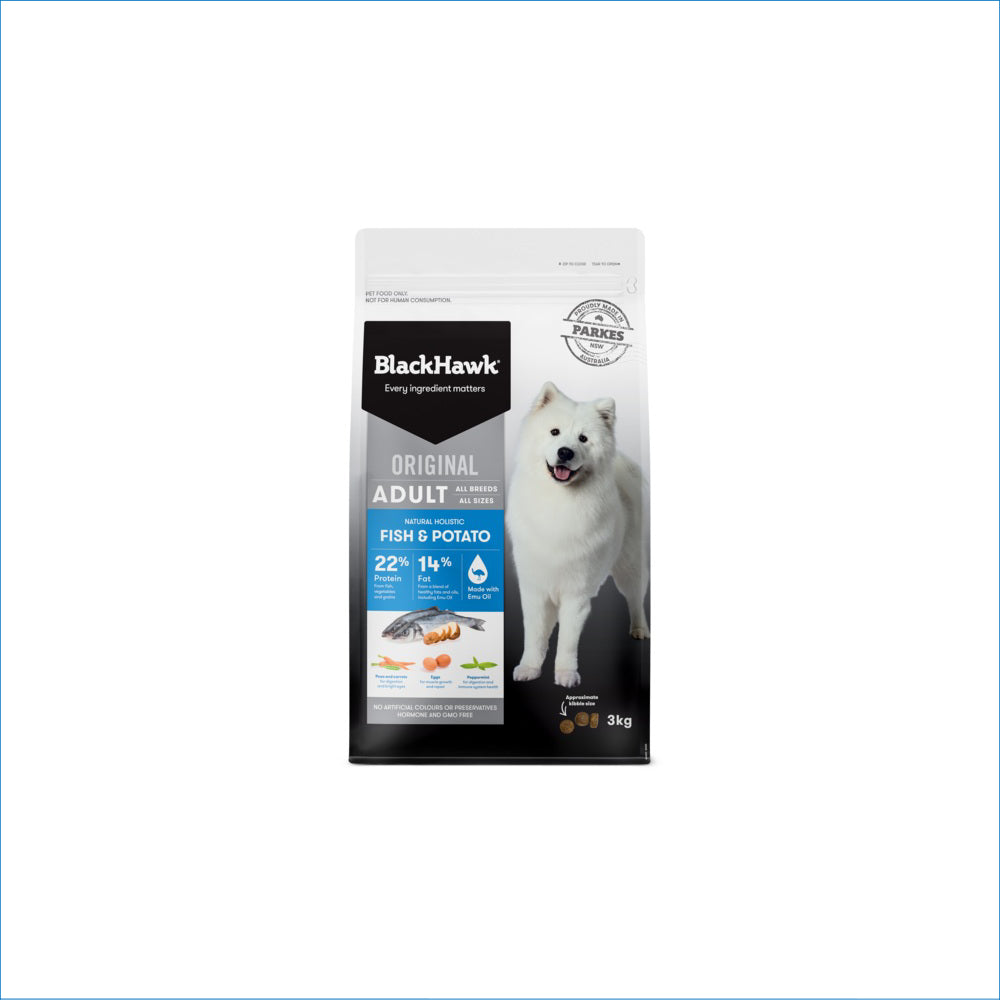 BLACK HAWK ADULT FISH & POTATO