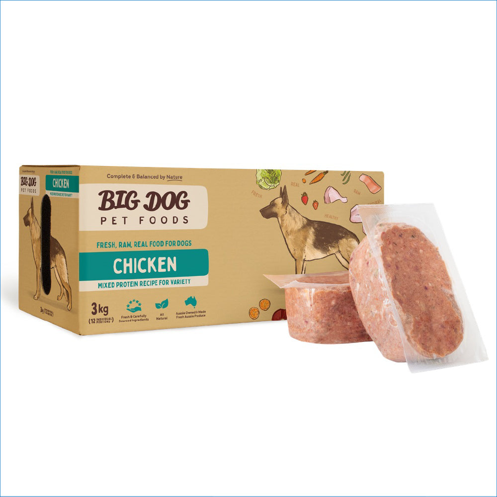 BIG DOG CHICKEN BARF FOR DOGS 3KG