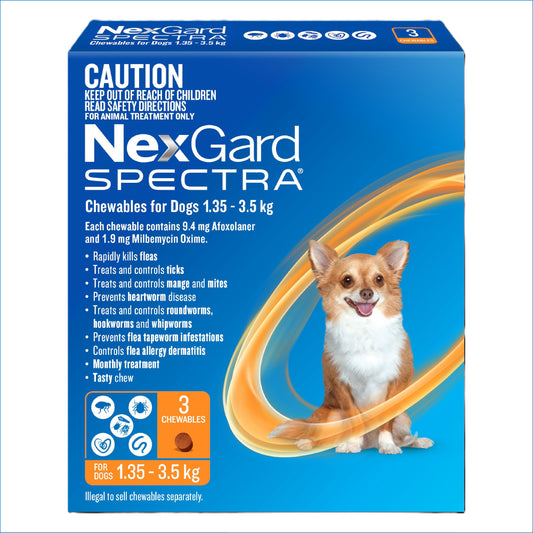 NEXGARD SPECTRA 2-3.5KG