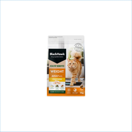 BLACK HAWK CAT HEALTHY BENIFITS WEIGHT CONTROL CHICKEN