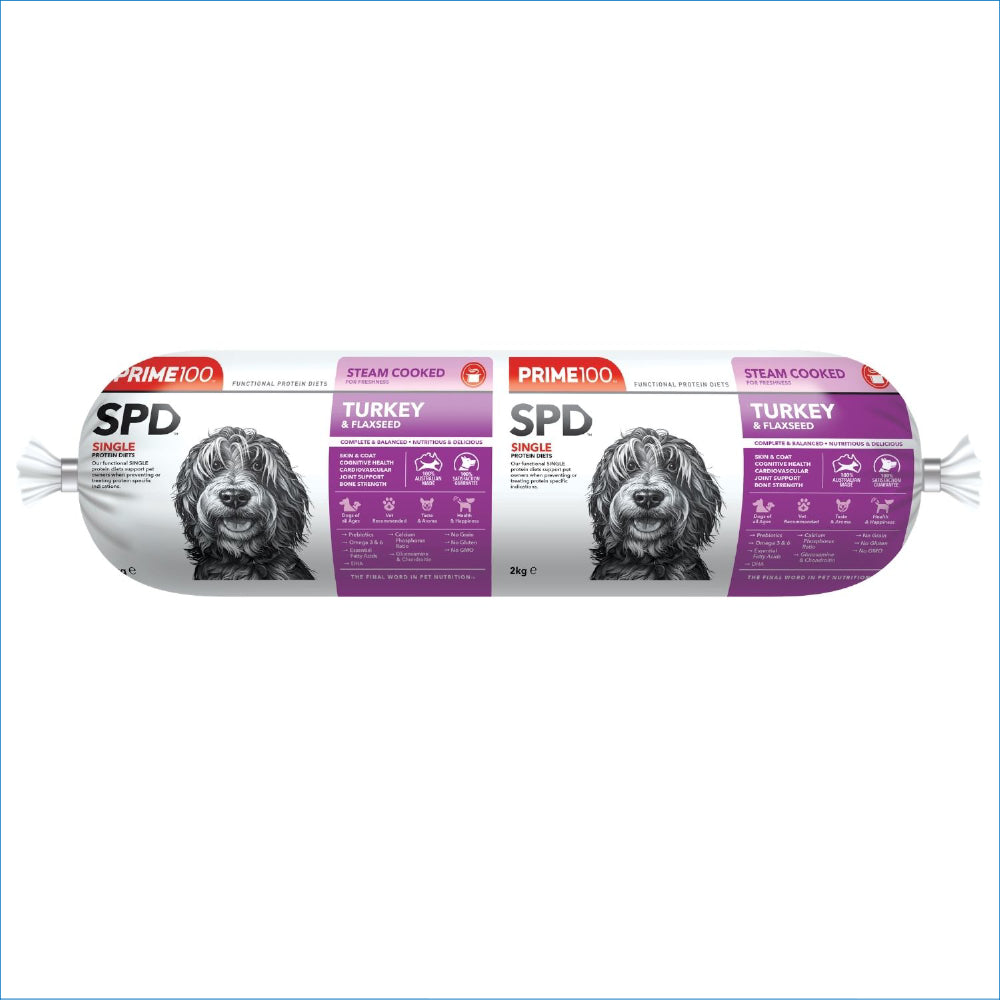 PRIME 100 SK-G TURKEY & FLAXSEED 2KG