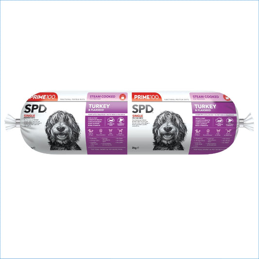 PRIME 100 SK-G TURKEY & FLAXSEED 2KG