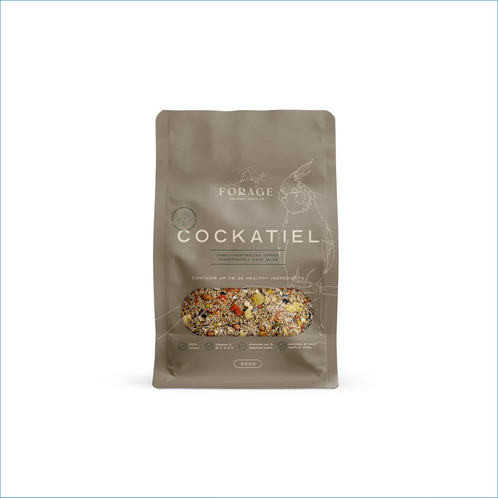 FORAGE GOURMET COCKATIEL