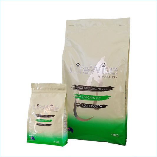 LIFEWISE ADULT CHICKEN & TURKEY - GRAIN FREE