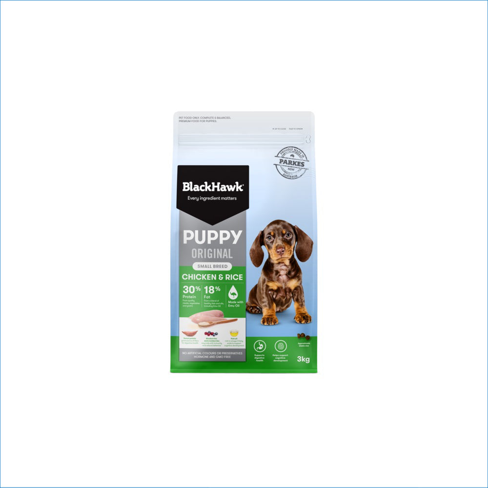 BLACK HAWK PUPPY SMALL BREED CHICKEN & RICE