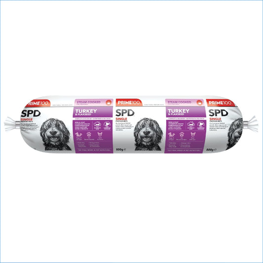 PRIME 100 SK-G TURKEY & FLAXSEED 800G