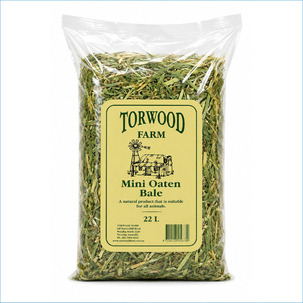 TORWOOD FARM MINI OATEN BALE 22L