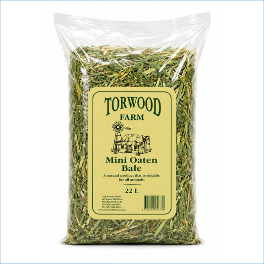 TORWOOD FARM MINI OATEN BALE 22L
