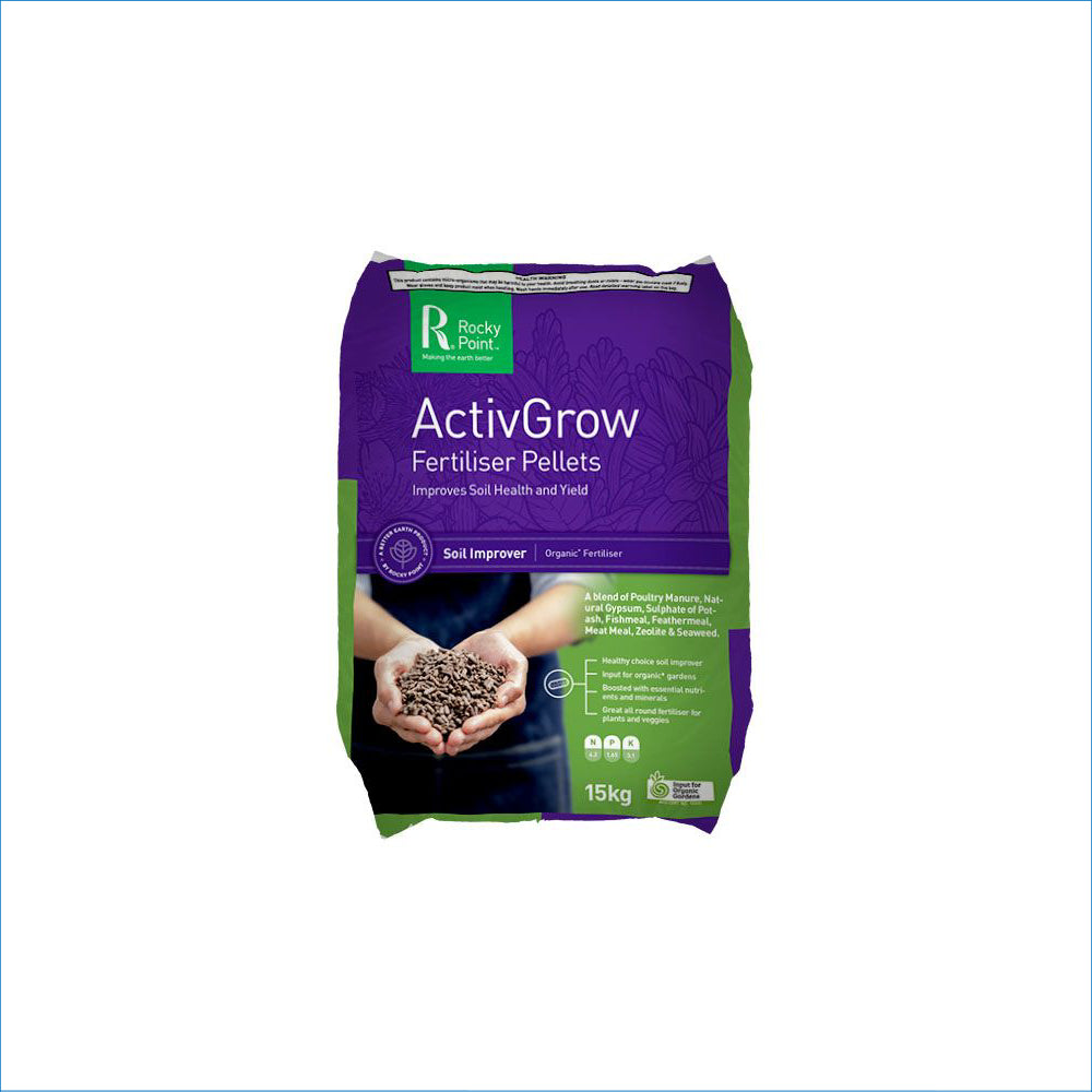 ACTIVEGROW FERTILISER PELLETS 15KG