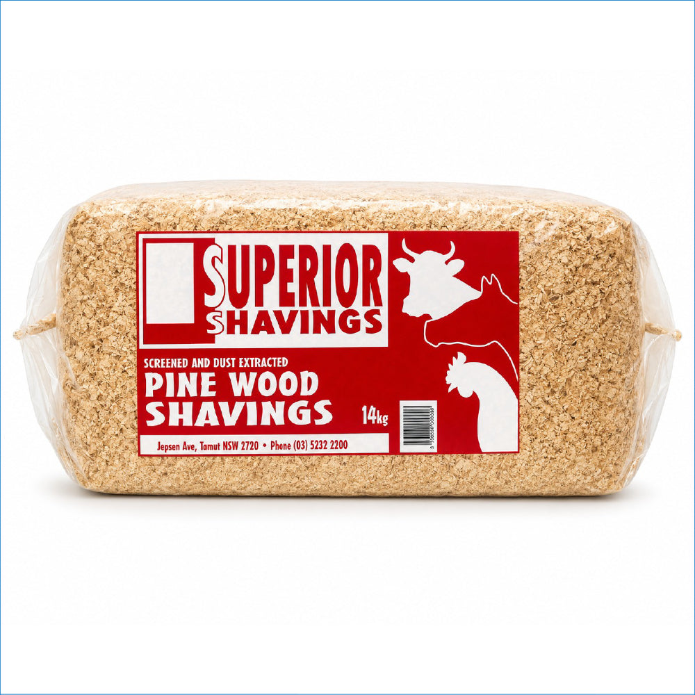 SUPERIOR PINE SHAVINGS BALE