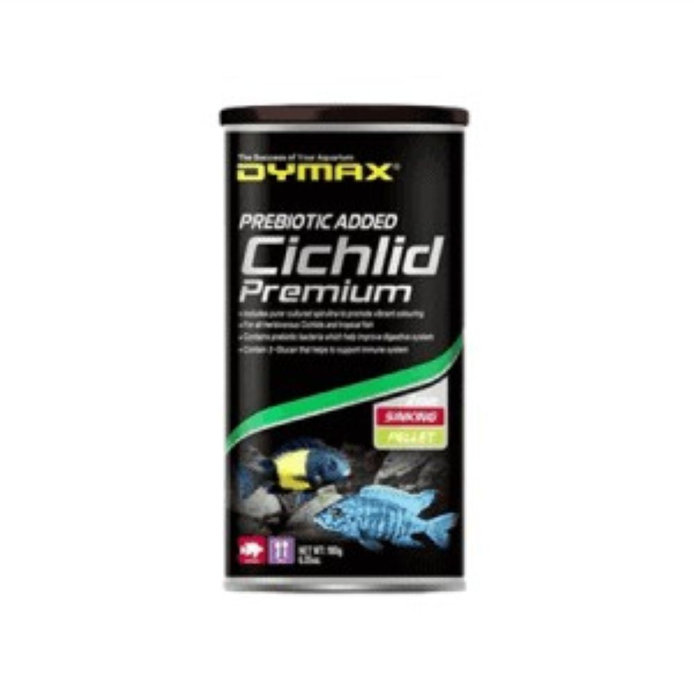 DYMAX CICHLID PREMIUM 180G SINKING PELLET 2MM
