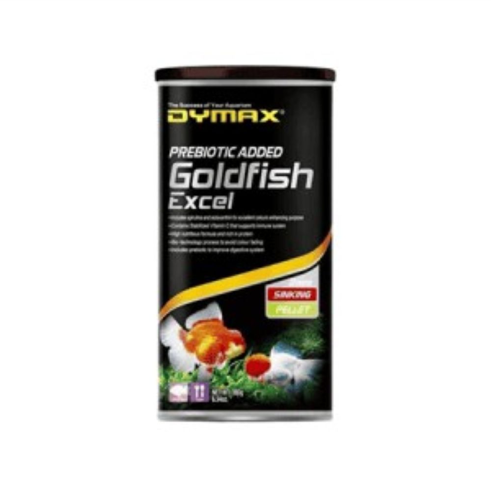 DYMAX GOLDFISH EXCEL 180G SINKING PELLET 2MM